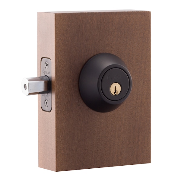 Standard Duty Double Cylinder Grade-3 Deadbolt, Black